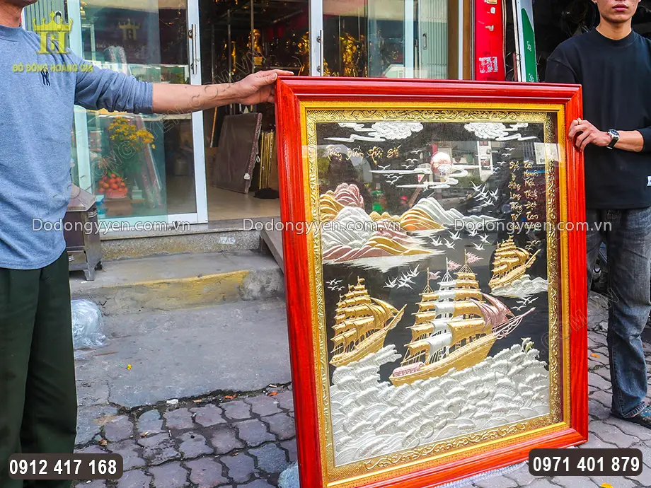 H&igrave;nh ảnh nh&igrave;n nghi&ecirc;ng v&ocirc; c&ugrave;ng đẹp của bức tranh